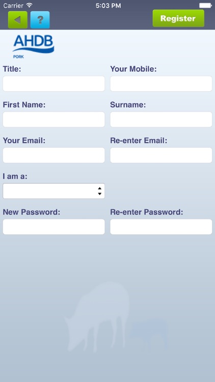 iPig pig sampling application