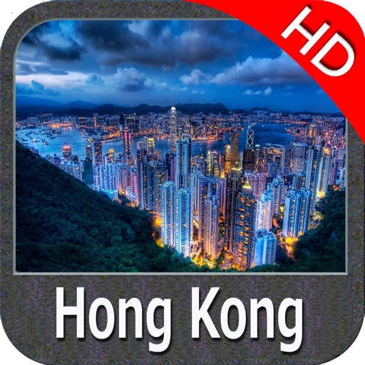 Hong Kong HD GPS Map Navigator icon