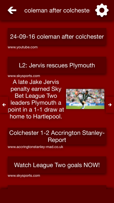Screenshot #2 pour All The News - Accrington Stanley Edition