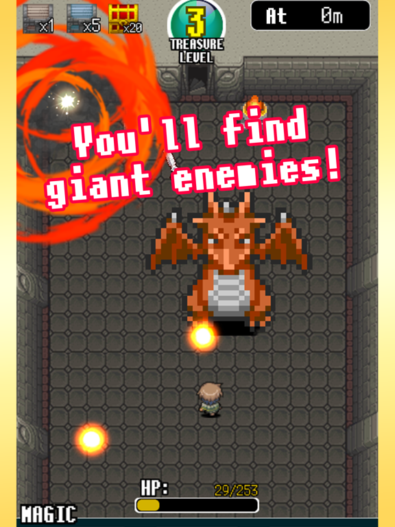 Pixel Dungeon Hero iPad screenshot 2 - Games app