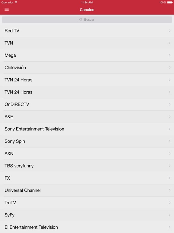 Screenshot #4 pour Televisión Chilena para iPad