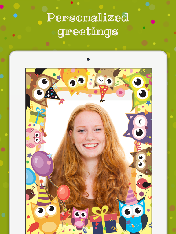 Birthday Cards Free: happy birthday photo frame, gift cards & invitation makerのおすすめ画像2