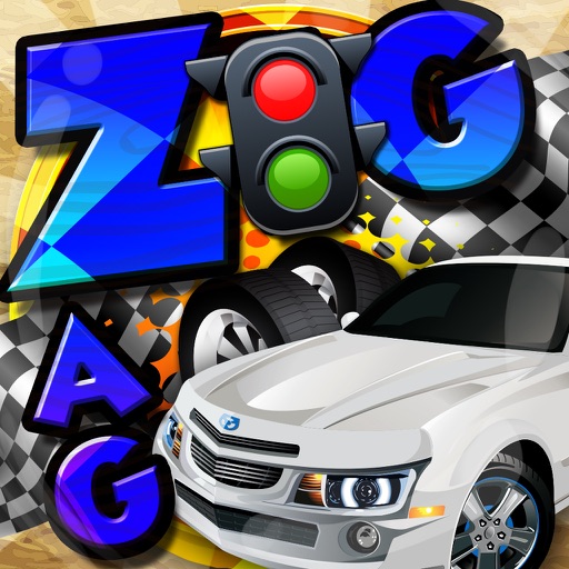 Words Zigzag Crossword Pro " for Super Real Cars " iOS App