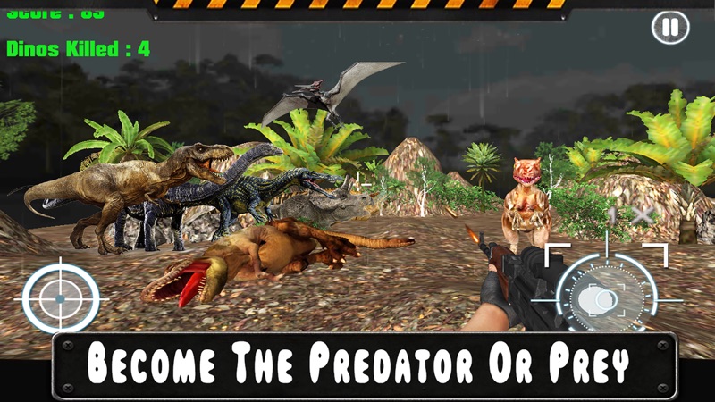 Jurassic Sniper Rex Hunter - Dinosaur Mammoth Park screenshot 4