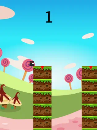 Immagine dello schermo 5 Micro Aventuras De Cubo Skip Saltar Rebote Ejecutar iphone
