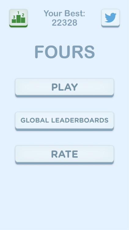Fours - 2048 Number Puzzle Game