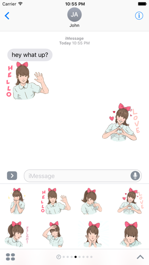 Momo Chan Stickers