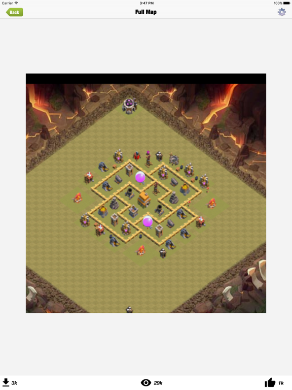 Screenshot #5 pour Top layouts for CoC