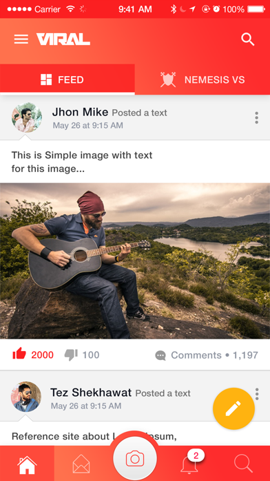 ViralApp Now app screenshot