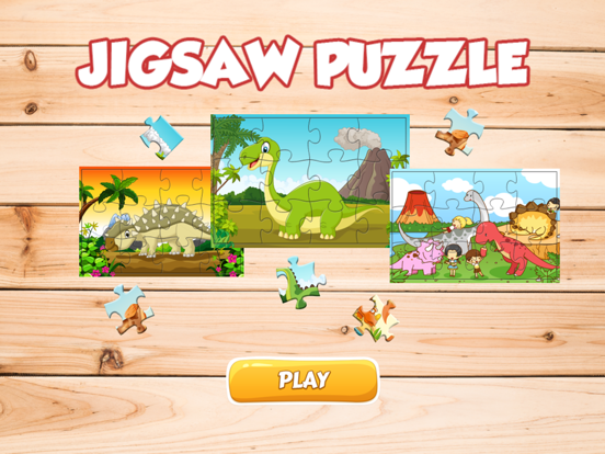 Screenshot #4 pour Dinosaurs jeu Jigsaw HD - For Kids Toddler Puzzle