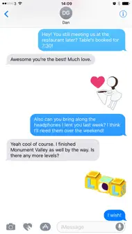 Monument Valley Stickers iphone bilder 1