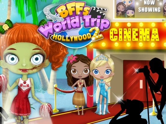 BFF World Trip Hollywood 2 - Movie Star Makeover на iPad