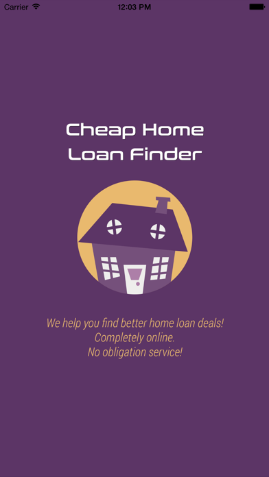 Screenshot #1 pour Cheap Home Loan Finder