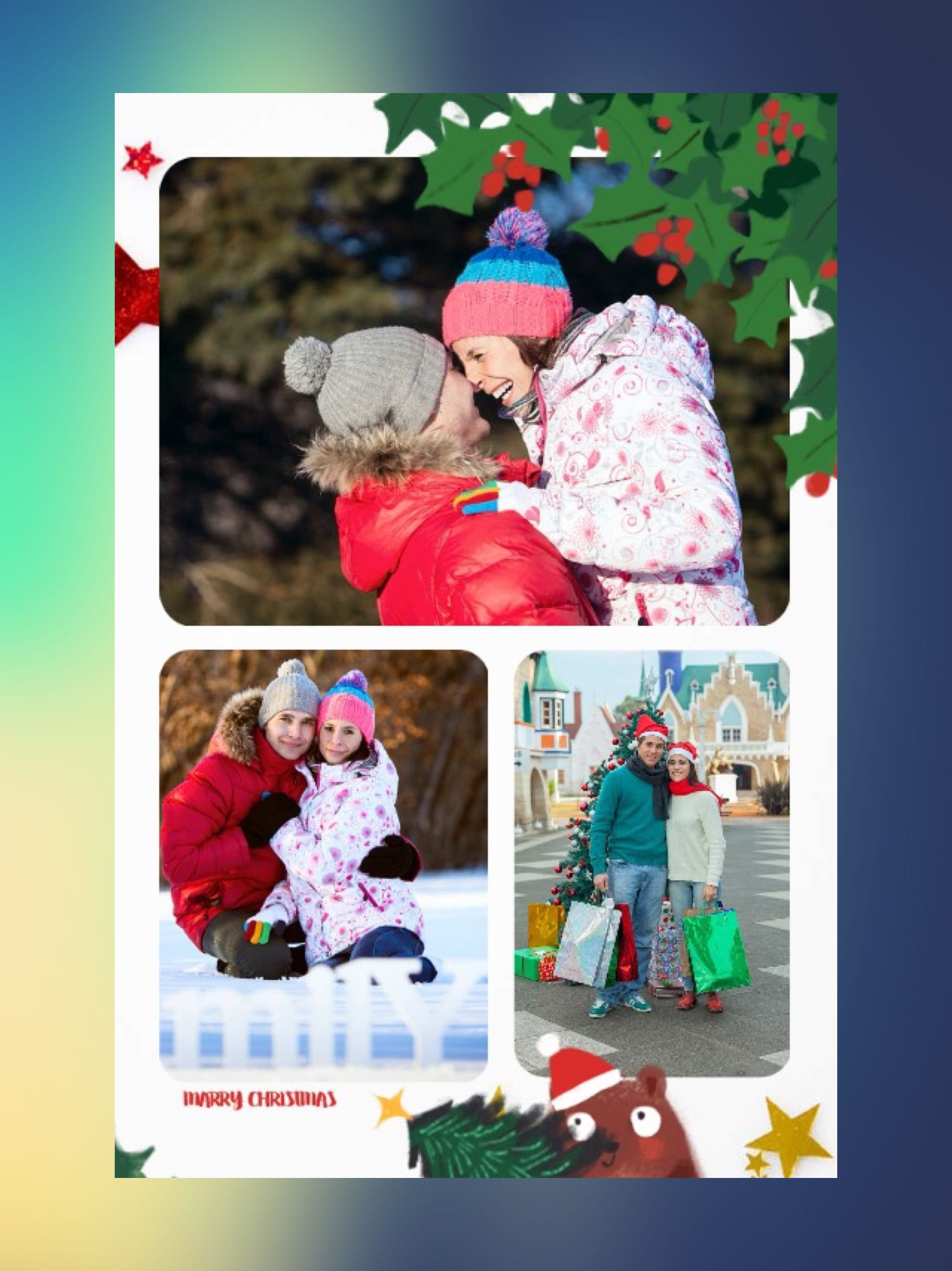 Xmas FotoCollage screenshot 7