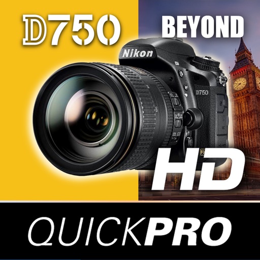 Nikon D750 Beyond the Basics from QuickPro icon