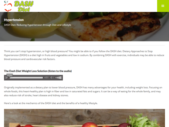 Screenshot #5 pour DASH Diet Plan for Healthy Weight Loss