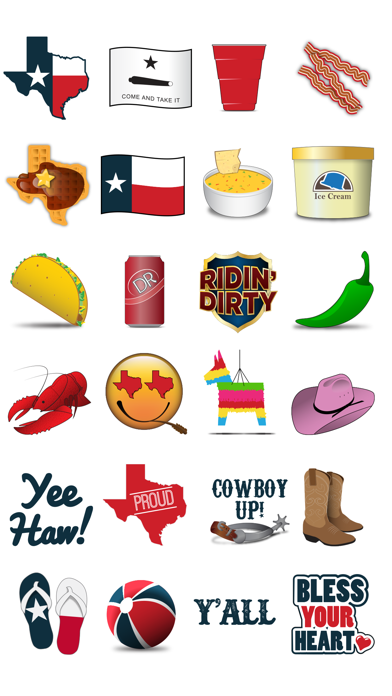 TexMoji Stickers Originals Screenshot 1 - AppWisp.com TexMoji Stickers Originals Screenshot 1 - AppWisp.com
