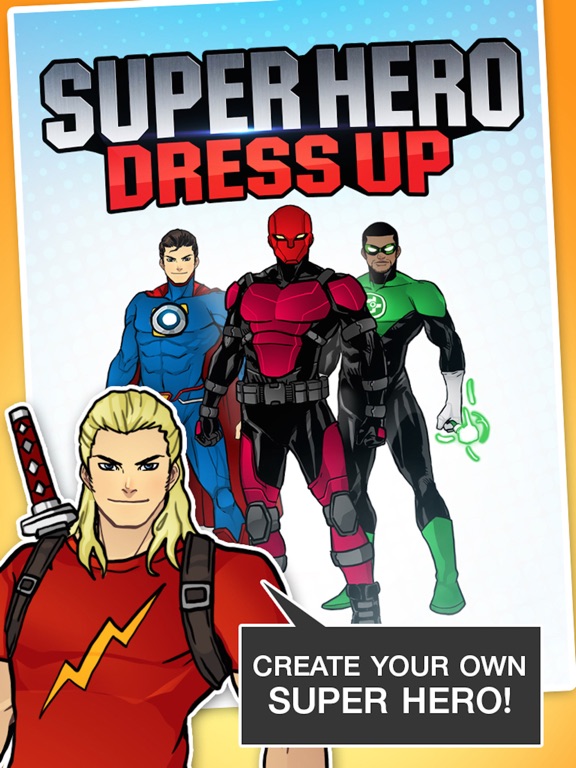 Super Hero Games - Create A Character Boys Games 2のおすすめ画像1