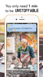 1 minute motivation daily video.player for youtube iphone screenshot 4