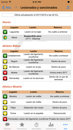 Apuestas deportivas - la base para tus apuestas screenshot 4