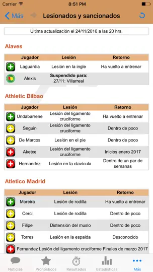 Captura de pantalla de Apuestas Deportivas - La Base Para Tus Apuestas en iPhone 4