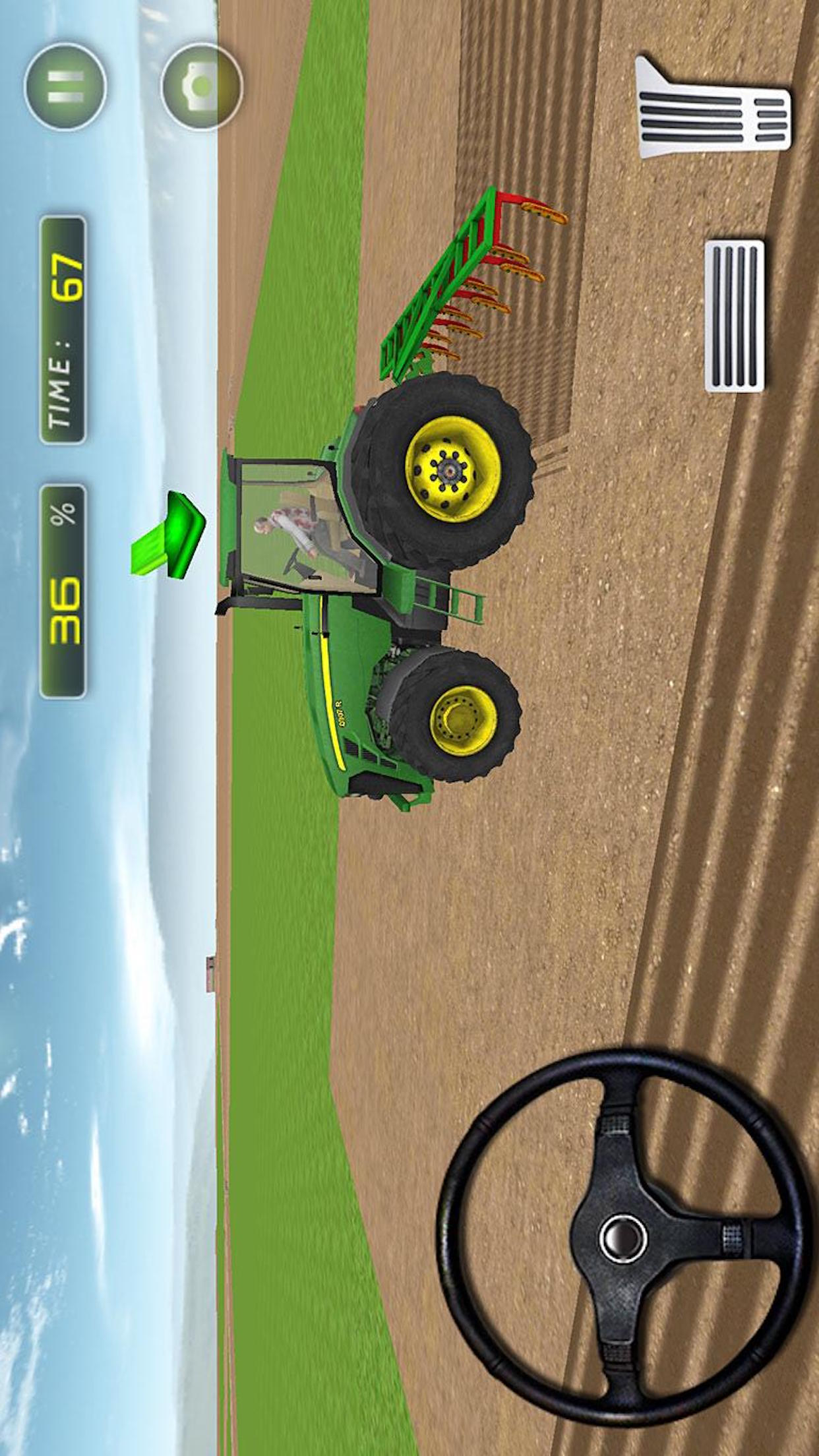 Farming Simulator Tractor Simulator Truck Trail 3D screenshot 5