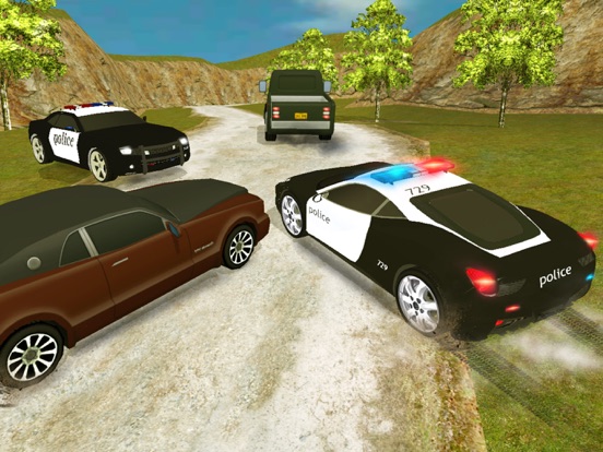 Полиция вождения преступления погоня 3D для iPad