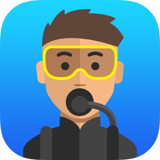 Track Scuba Diver & Deep Diving Trips Log Lite icon