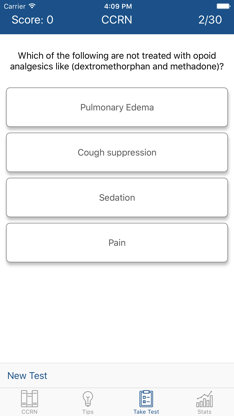 CCRN Tests -  Critical Care Registered Nurse screenshot 4
