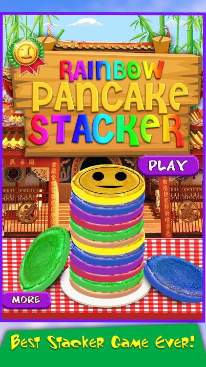 Rainbow Pancake Towers Stacker - Pile & Stack it