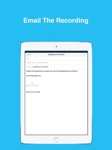 SpeakNotes - Audio Recorder.