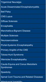 neurology guide iphone screenshot 2