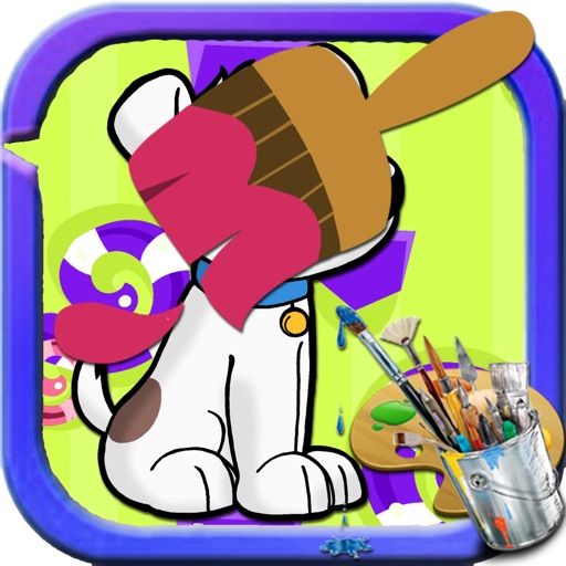 Coloring Pages Dog Version Icon