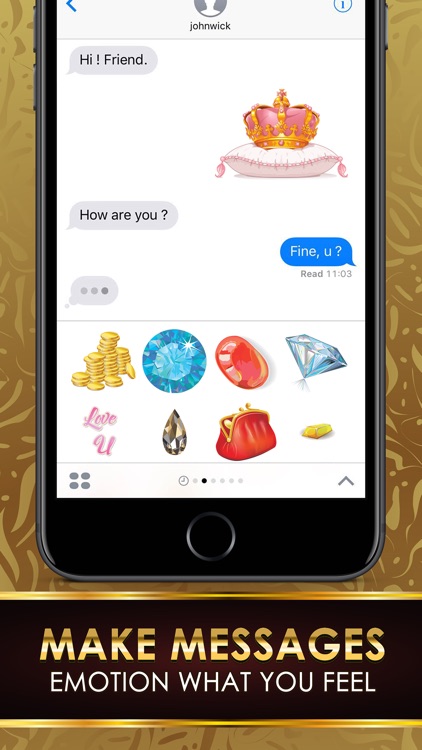 Luxury Emoji Stickers Keyboard Themes ChatStick