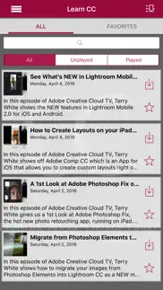 learn adobe creative cloud with terry white iphone screenshot 2