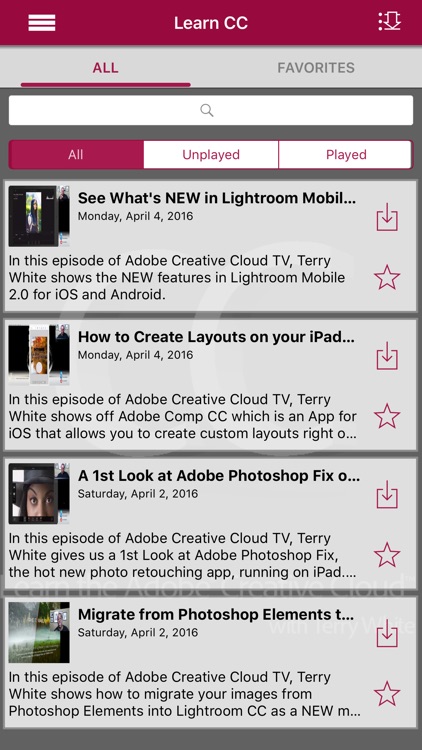 Learn Adobe Creative Cloud with Terry White