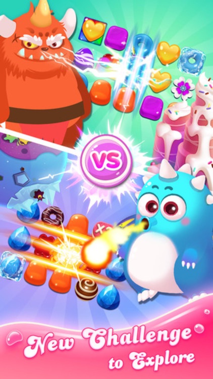 Charm Heroes King - 3 match Candy Splash Mania screenshot-3