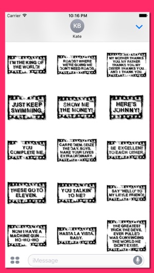 Rubber Stamp It - Movie Quotes(圖4)-速報App