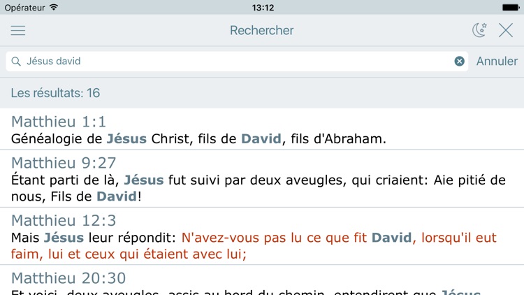 La Bible Offline Gratuite en Audio - Louis Segond screenshot-3