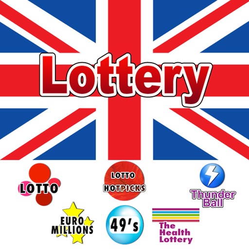 UK Lotto Thunderball 49 EuroMillions Health icon