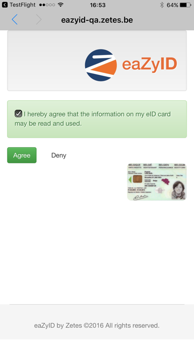 Screenshot #1 pour eaZyID