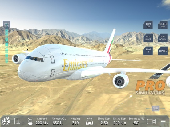 Screenshot #4 pour Pro Flight Simulator Dubai 4K