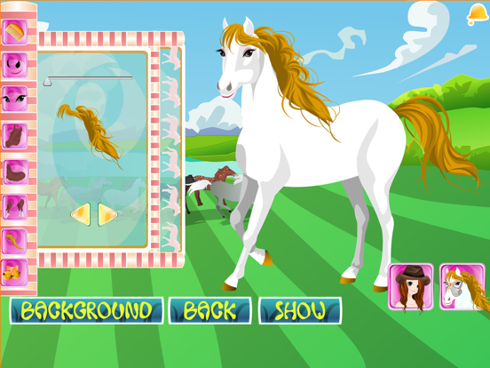 Tessa’s Horse – Play this horse game with Tessa iPad screenshot