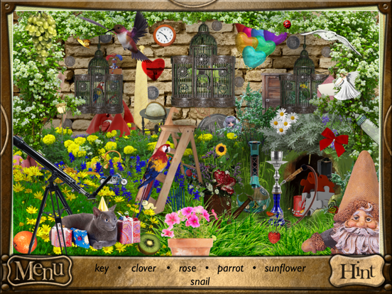 Alice in Wonderland: Hidden Objects iPad screenshot 1 - Games app
