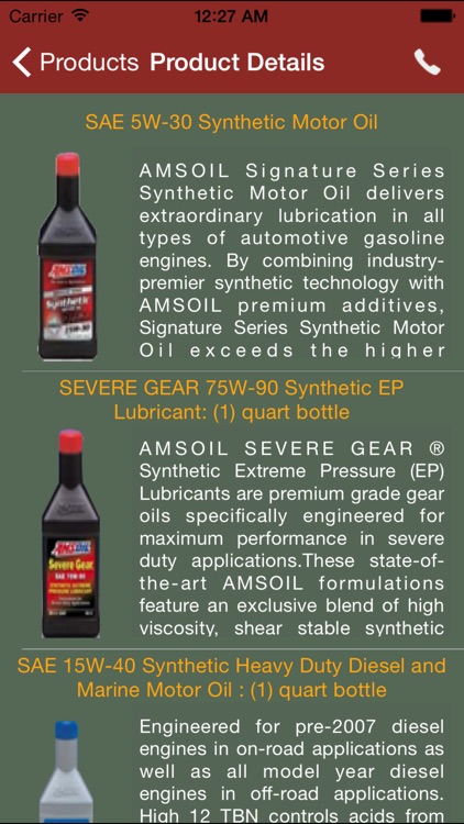 B and C Greases and Lubes screenshot-3
