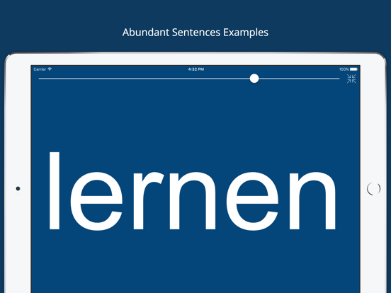 German English Dictionary + iPad screenshot 4 - Education app