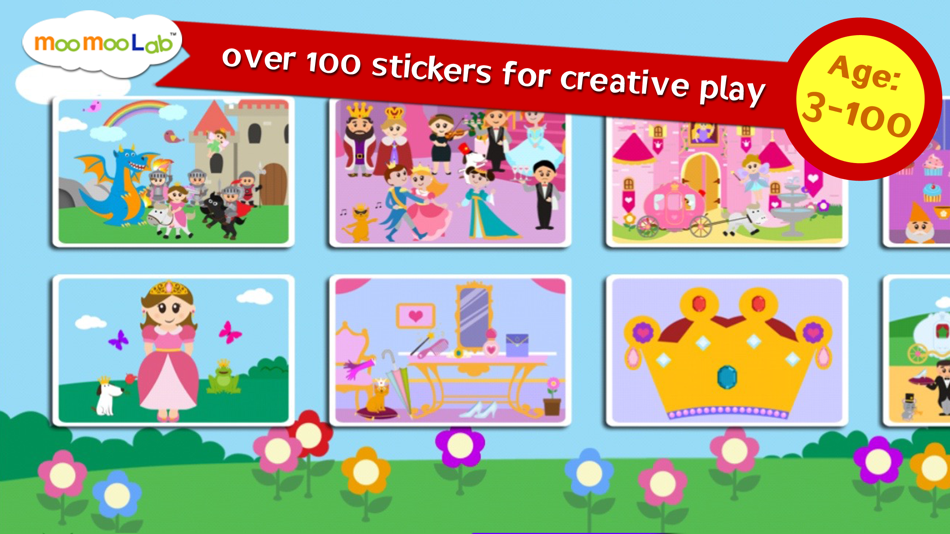 Princess Sticker Games and Activities for Kids - 1.1 - (iOS)