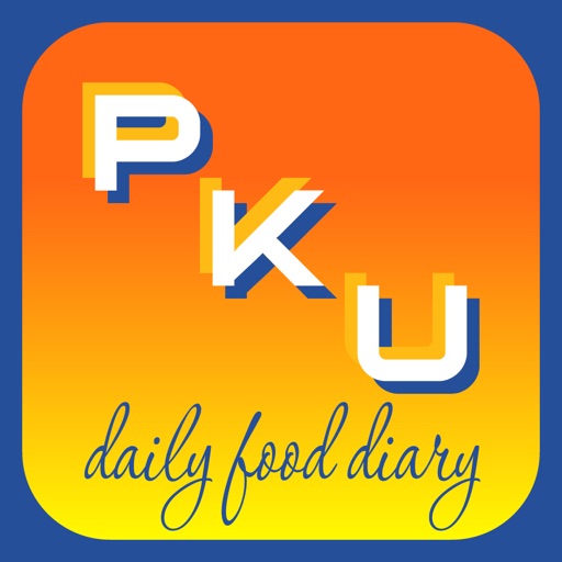 PKU daily food diary light iOS App