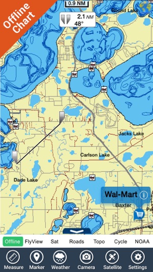 Lakes Texas GPS fishing charts(圖3)-速報App
