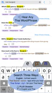talking thai <> english dictionary+phrasebook iphone screenshot 1